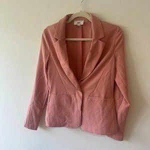 Blush Lightweight Blazer Jacket  - bundle 4 items for $20 (anything $25 & under)